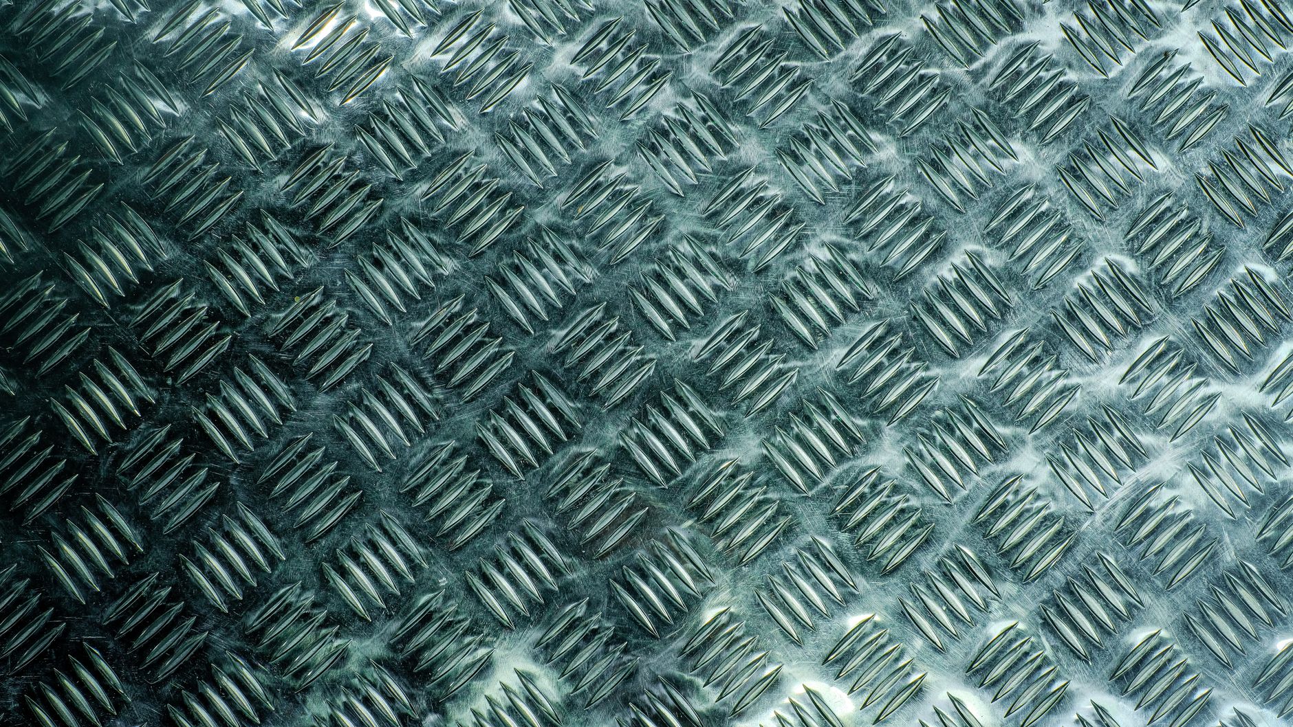 Close-up of a textured metal surface